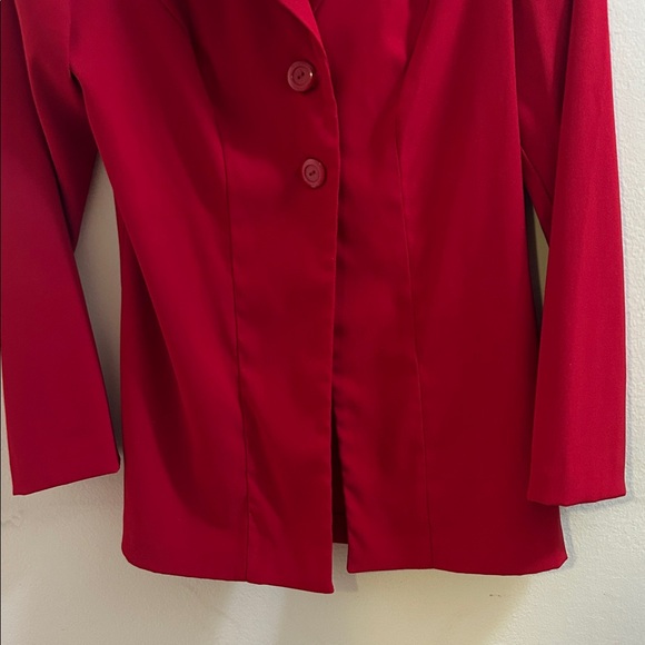 DBY Red Women's Blazer - Picture 5 of 8